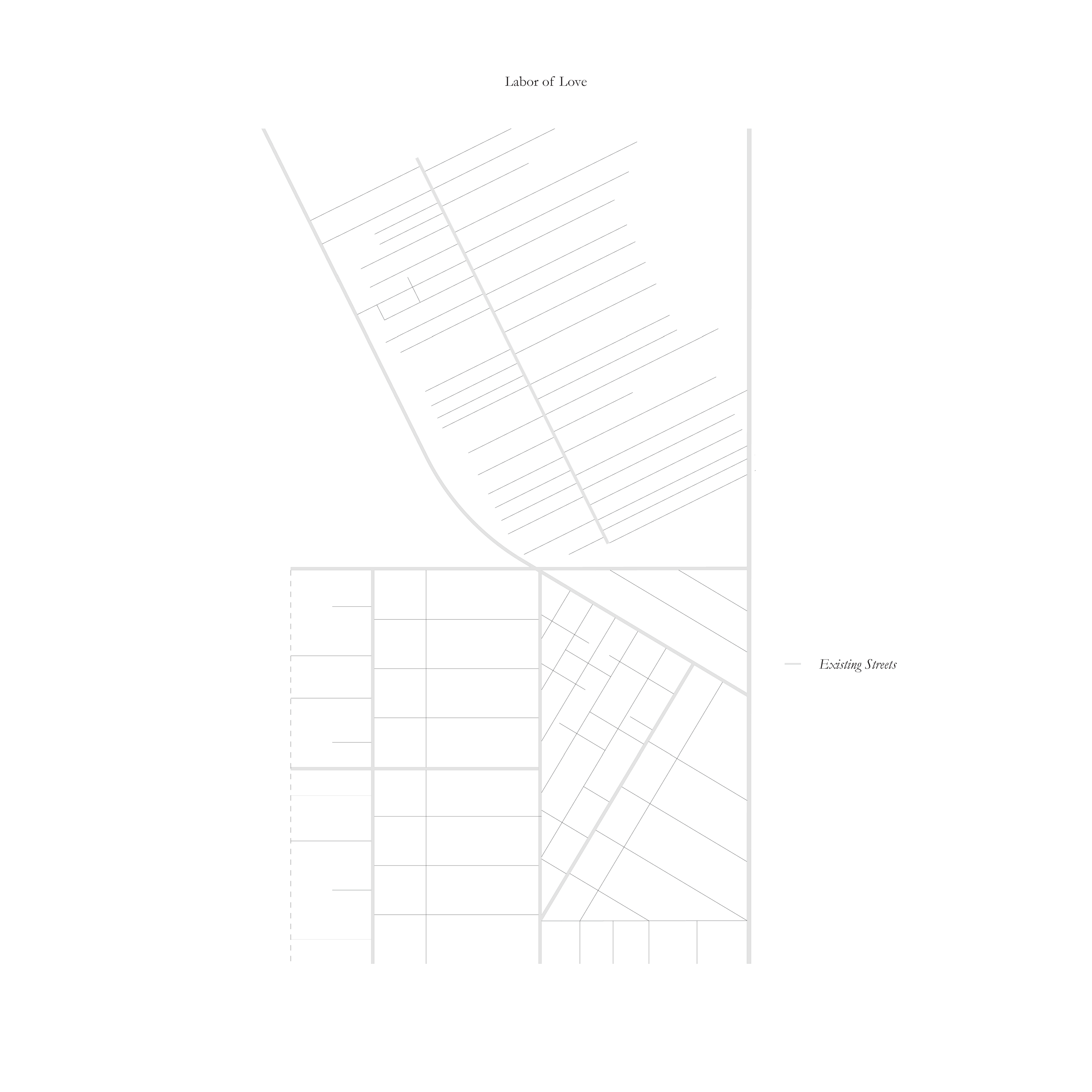 Labor of Love — animated site diagram of commoning elements spreading