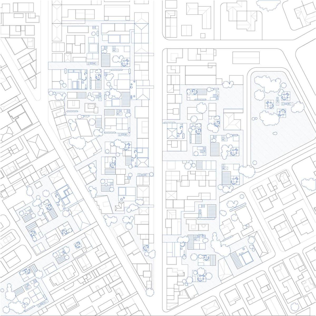 Labor of Love — Site A dense historic center after commoning