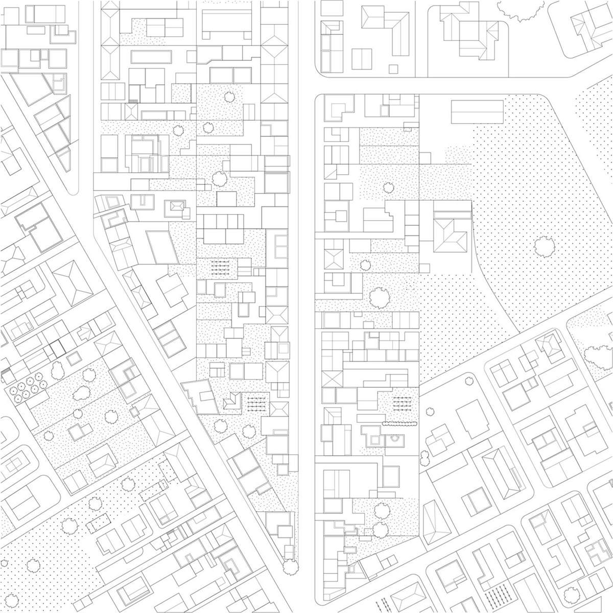 Labor of Love — Site A dense historic center before commoning