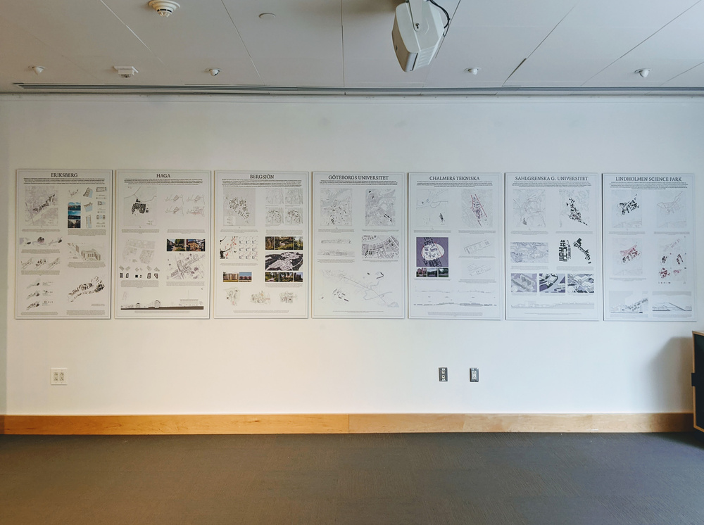 Learning from Sweden — exhibition hall at the Swedish Embassy in DC