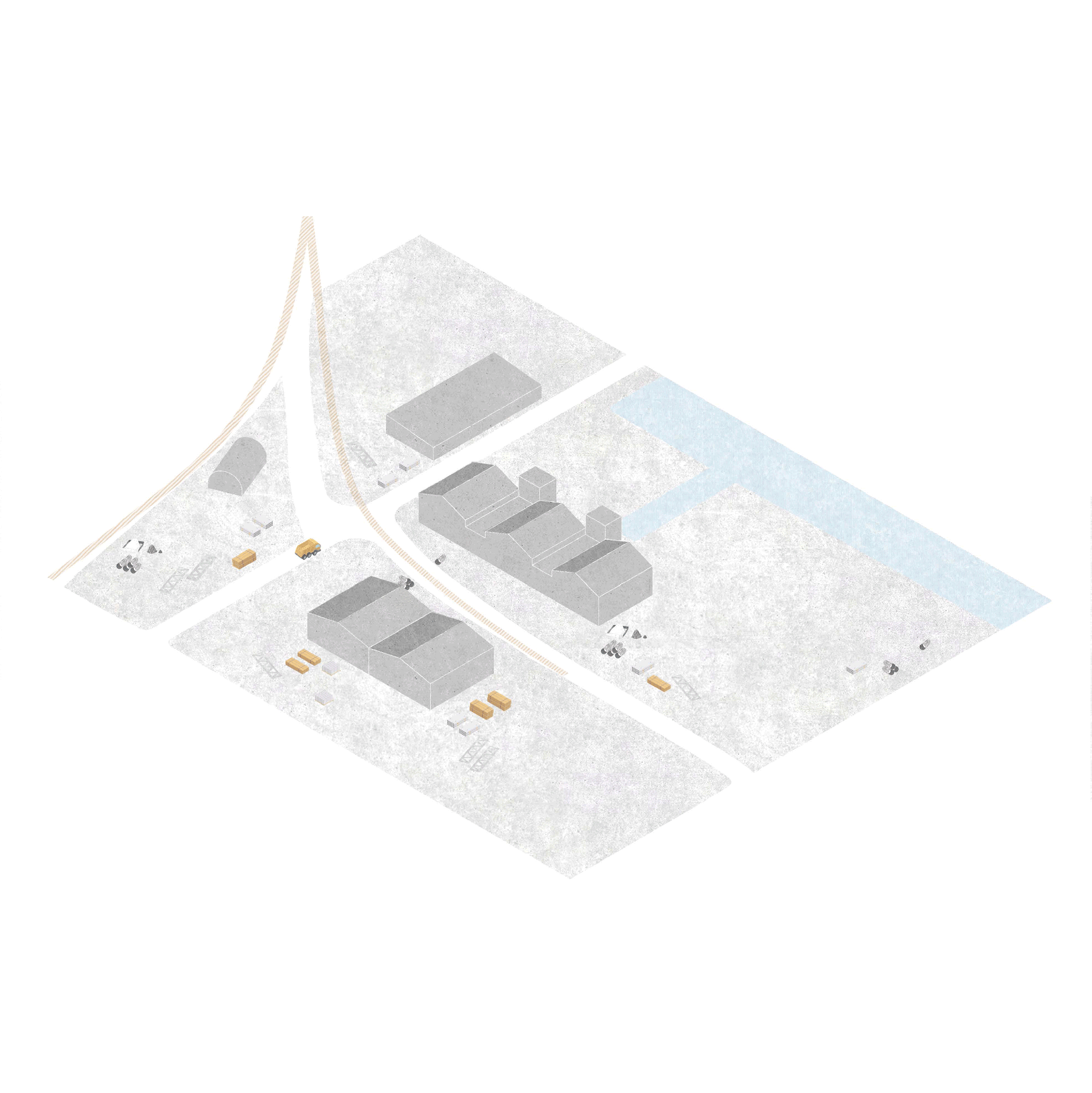 The Informal City — animated Soft-Sculpt strategy reducing hardscape for recreation